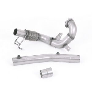 VW Polo GTI 2.0 TSI (AW – 5 puertas/antes del restyling/modelos con GPF) – no resonado (sonido más intenso) Downpipe y supresor de catalizador – para el escape original cat-back