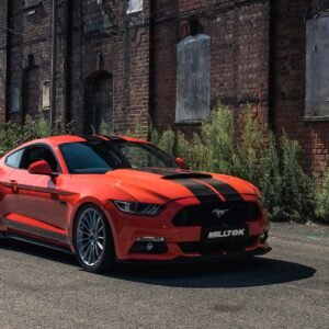 Ford Mustang 5.0 V8 GT (Fastback) – con válvulas escape cat-back con salidas cuádruples GT-90 de titanio