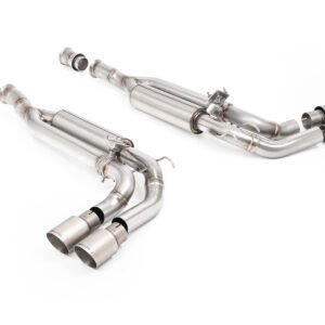 Mercedes G63 W465 – Valved Cat Back with Brushed Titanium