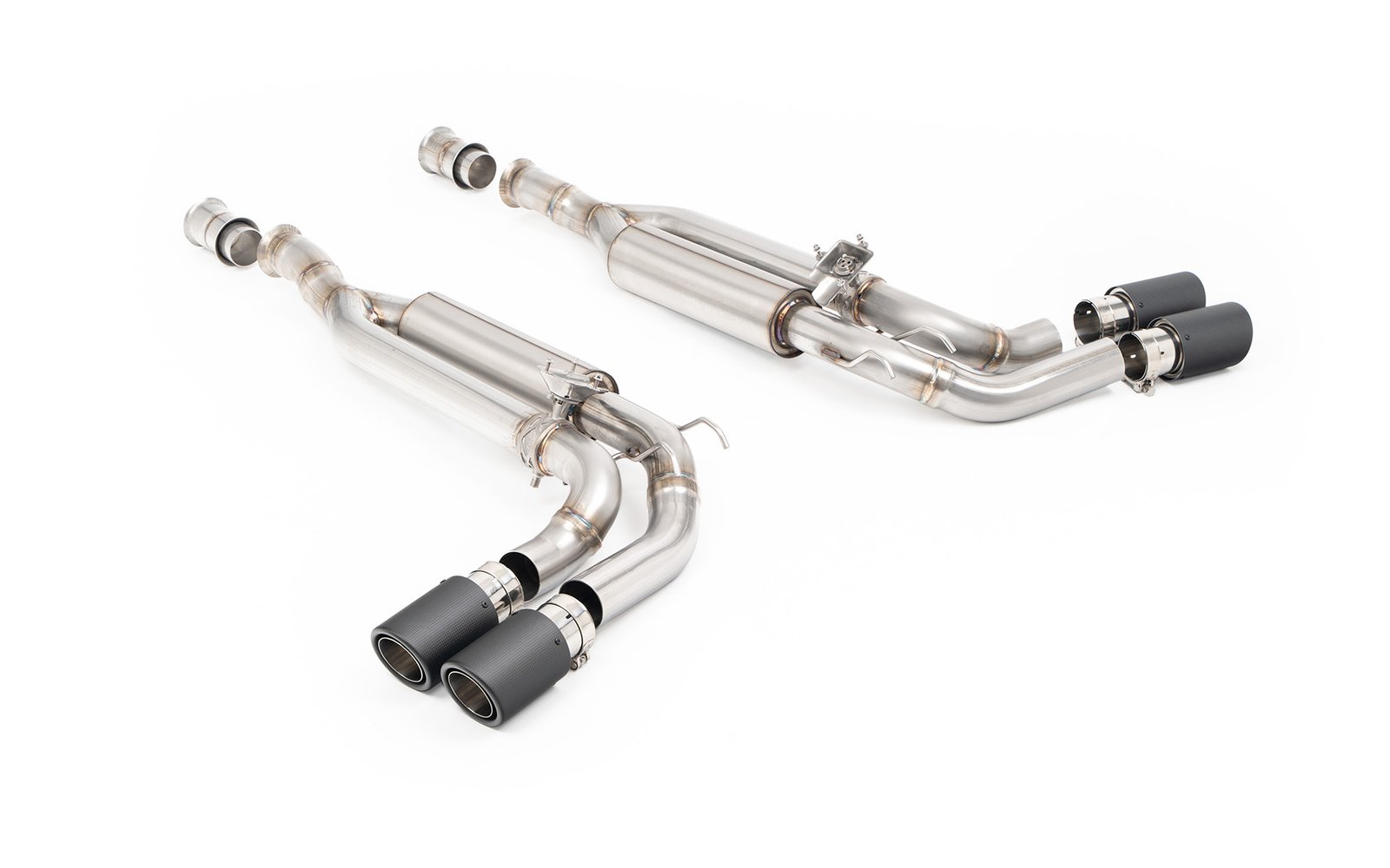 Mercedes G63 W465 – con válvulas cat-back con colas de carbono