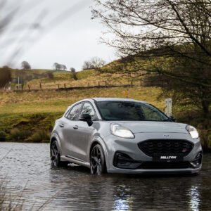 Ford Puma ST (con GPF) – con válvulas escape desde OPF con salidas GT-90 de titanio cepillado