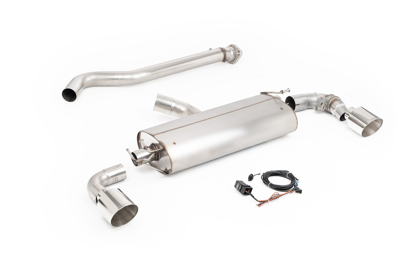Toyota GR Yaris (Gen 2) – sistema straight pipe con válvulas y colas pulidas