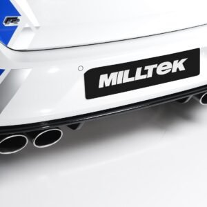 VW Golf R MK7 2.0 TSI (76.2 mm sistemas) – escape turbo-back no resonado con catalizador deportivo de alto flujo