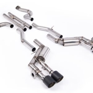 Chevrolet Camaro SS Gen 6 – H-Pipe Valved Cat-Back System with Quad Carbon Tips