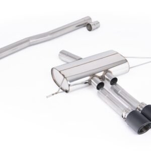 no resonado (más sonido) sistema desde OPF/GPF para Milltek Design Diffuser solo con colas de carbono