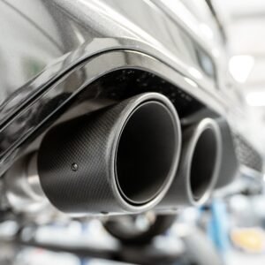 BMW X3 G01 S58 pre-LCI (con GPF) – resonado (sonido más discreto) Downpipe Back sistema de escape con JET-115 Cabron salidas